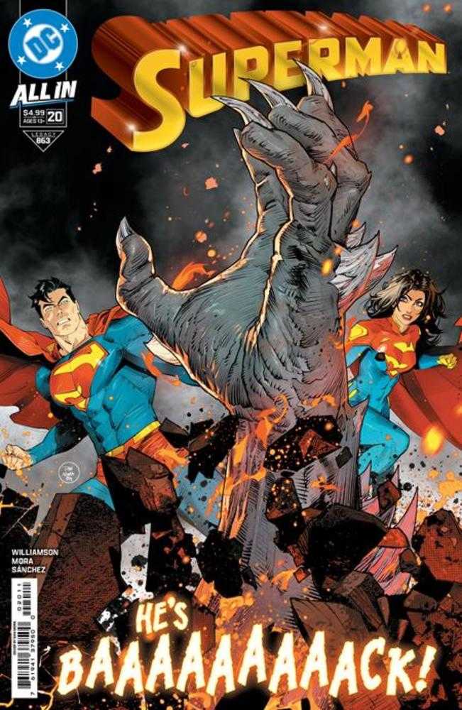 Superman #20 Cover A Dan Mora | Dragon's Lair Comics and Fantasy Houston TX