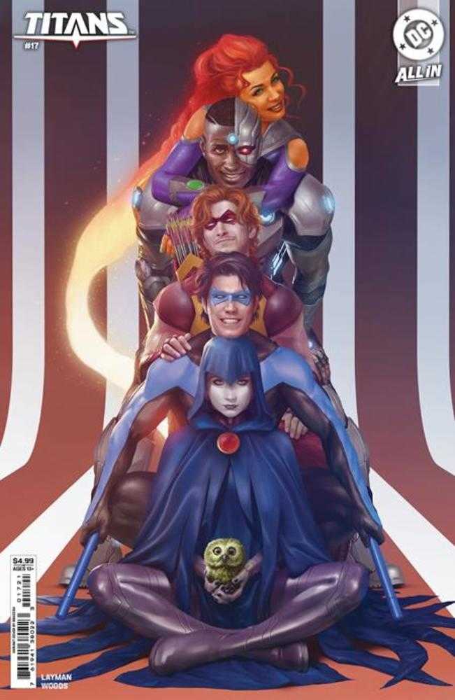 Titans #17 Cover B Rahzzah Card Stock Variant | Dragon's Lair Comics and Fantasy Houston TX