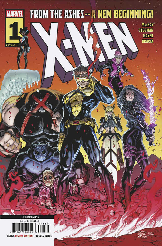 X-Men #1 Ryan Stegman 3RD Printing Variant | Dragon's Lair Comics and Fantasy Houston TX