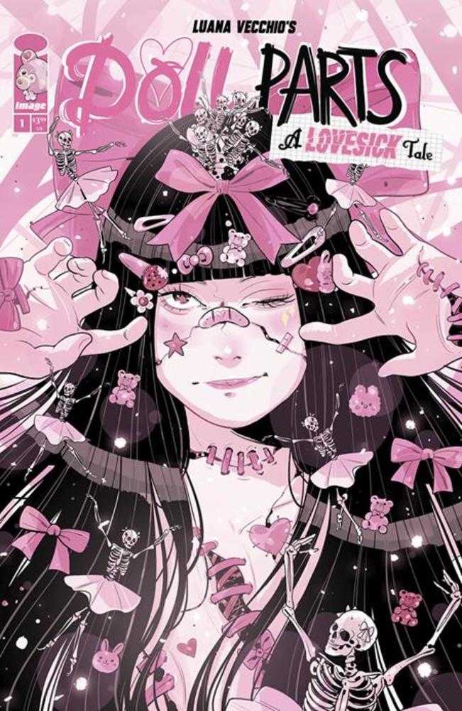 Doll Parts A Lovesick Tale #1 (Of 4) Cover B Luana Vecchio Bows Variant (Mature) | Dragon's Lair Comics and Fantasy Houston TX