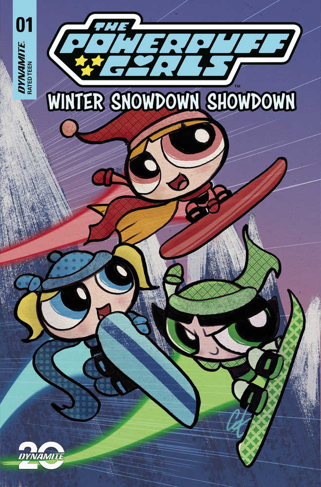 Powerpuff Girls Winter Snowdown Showdown #1 Cover B Staggs | Dragon's Lair Comics and Fantasy Houston TX