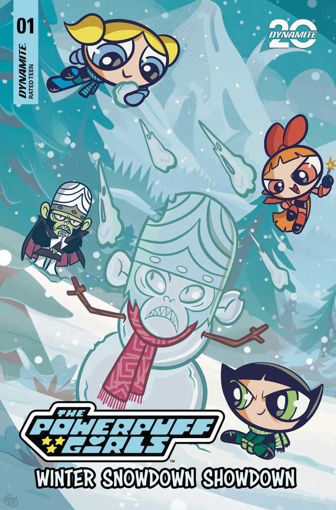 Powerpuff Girls Winter Snowdown Showdown #1 Cover C Tomaselli | Dragon's Lair Comics and Fantasy Houston TX