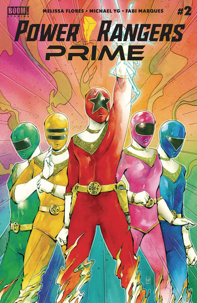 Power Rangers Prime #2 Cover B Hill | Dragon's Lair Comics and Fantasy Houston TX