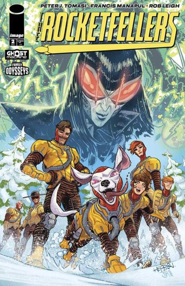 Rocketfellers #2 Cover C Scott Hepburn & Francis Manapul Variant | Dragon's Lair Comics and Fantasy Houston TX