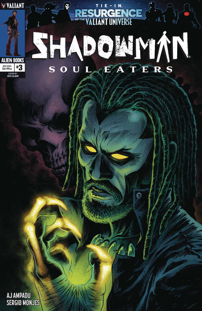 Shadowman Soul Eaters #3 (Of 4) Cover A Lujan | Dragon's Lair Comics and Fantasy Houston TX