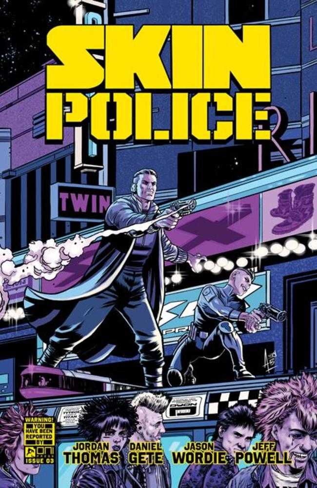 Skin Police #3 (Of 4) Cover B Andy Belanger Variant (Mature) | Dragon's Lair Comics and Fantasy Houston TX