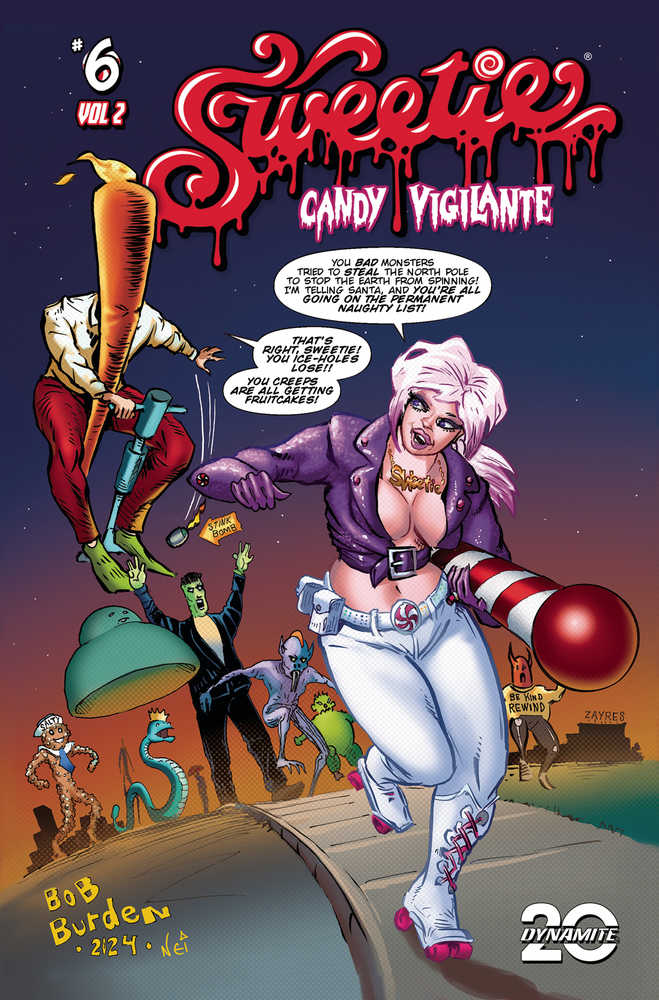 Sweetie Candy Vigilante Volume 2 #6 Cover B Burden (Mature) | Dragon's Lair Comics and Fantasy Houston TX