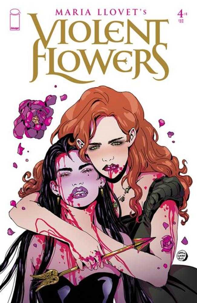 Violent Flowers #4 (Of 4) Cover A Maria Llovet (Mature) | Dragon's Lair Comics and Fantasy Houston TX