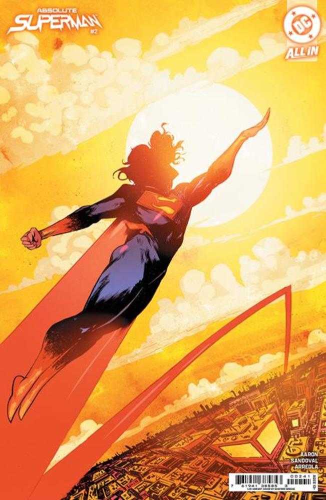 Absolute Superman #2 Cover D 1 in 25 Sanford Greene Card Stock Variant | Dragon's Lair Comics and Fantasy Houston TX