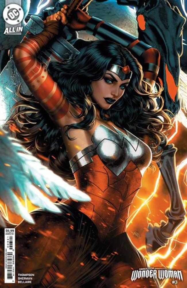 Absolute Wonder Woman #3 Cover B Ariel Diaz Card Stock Variant | Dragon's Lair Comics and Fantasy Houston TX