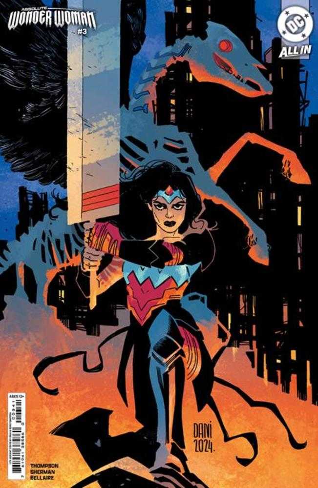 Absolute Wonder Woman #3 Cover D 1 in 25 Dani Card Stock Variant | Dragon's Lair Comics and Fantasy Houston TX