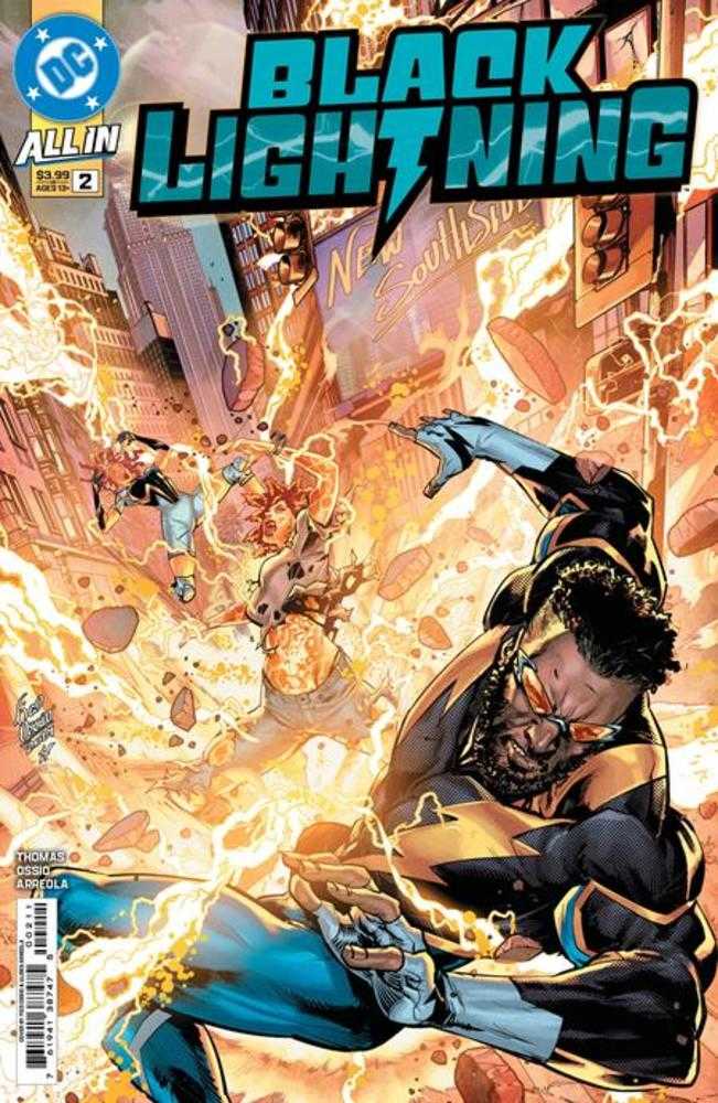 Black Lightning #2 Cover A Fico Ossio | Dragon's Lair Comics and Fantasy Houston TX