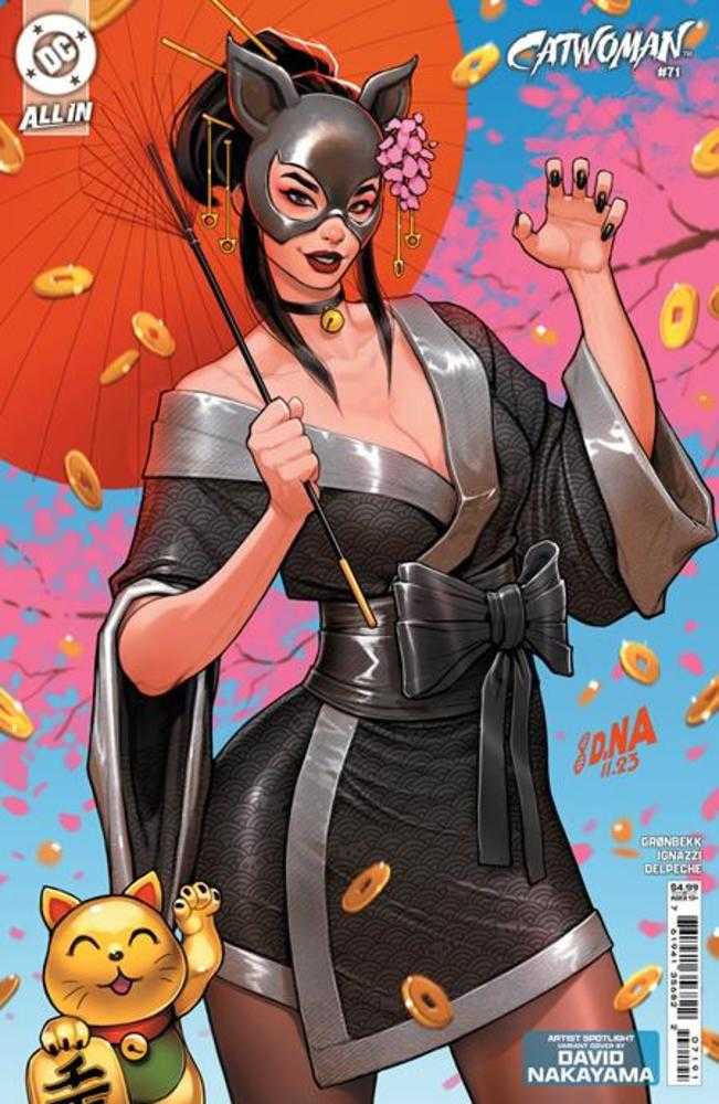 Catwoman #71 Cover D David Nakayama Artist Spotlight Card Stock Variant | Dragon's Lair Comics and Fantasy Houston TX