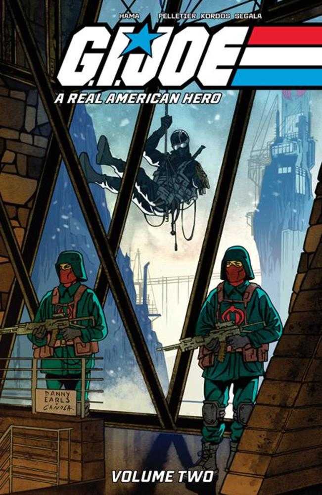 G.I. Joe A Real American Hero TPB Volume 02 Direct Market Exclusive Danny Earls Cover | Dragon's Lair Comics and Fantasy Houston TX