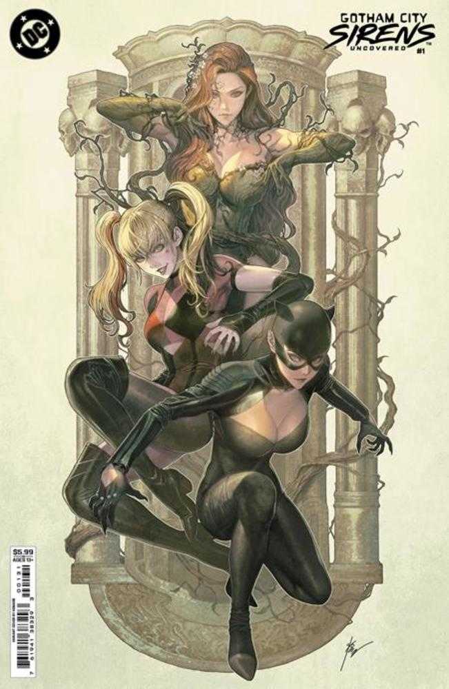 Gotham City Sirens Uncovered #1 (One Shot) Cover B Homare Variant | Dragon's Lair Comics and Fantasy Houston TX