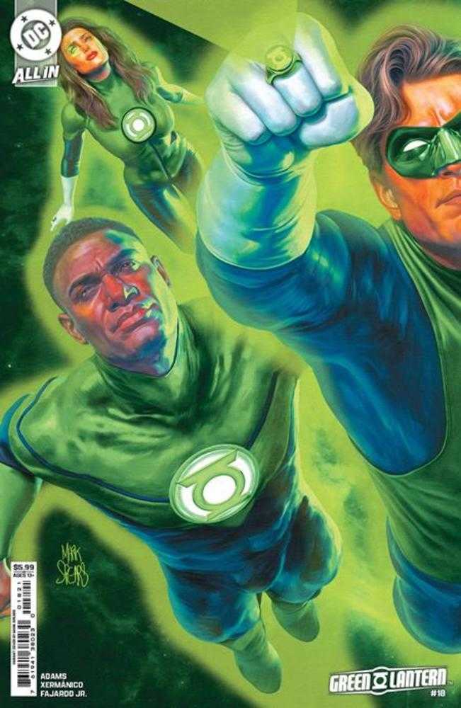 Green Lantern #18 Cover B Mark Spears Connecting Card Stock Variant | Dragon's Lair Comics and Fantasy Houston TX