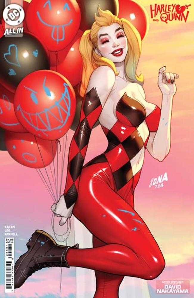 Harley Quinn #46 Cover E David Nakayama Artist Spotlight Card Stock Variant | Dragon's Lair Comics and Fantasy Houston TX