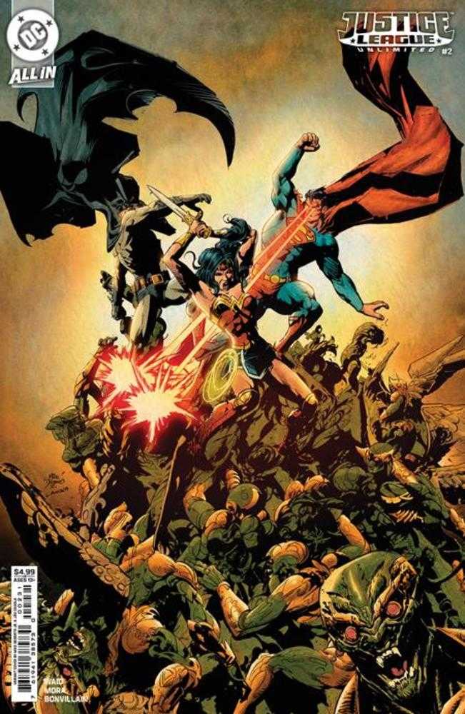 Justice League Unlimited #2 Cover C Mike Deodato Jr Card Stock Variant | Dragon's Lair Comics and Fantasy Houston TX