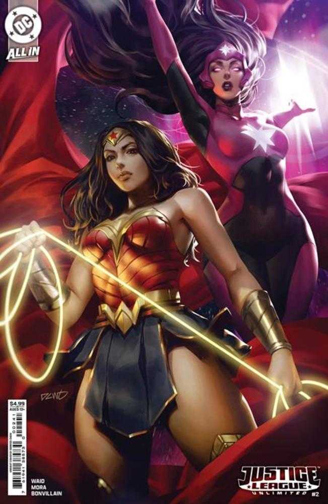 Justice League Unlimited #2 Cover E Derrick Chew Card Stock Variant | Dragon's Lair Comics and Fantasy Houston TX