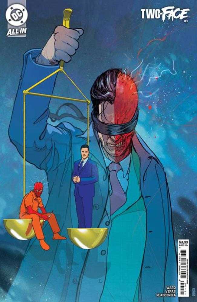 Two-Face #1 (Of 6) Cover B Christian Ward Card Stock Variant | Dragon's Lair Comics and Fantasy Houston TX