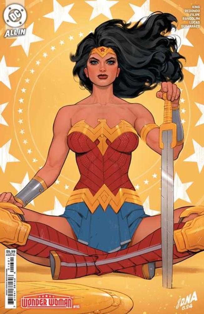 Wonder Woman #16 Cover B David Nakayama Card Stock Variant | Dragon's Lair Comics and Fantasy Houston TX