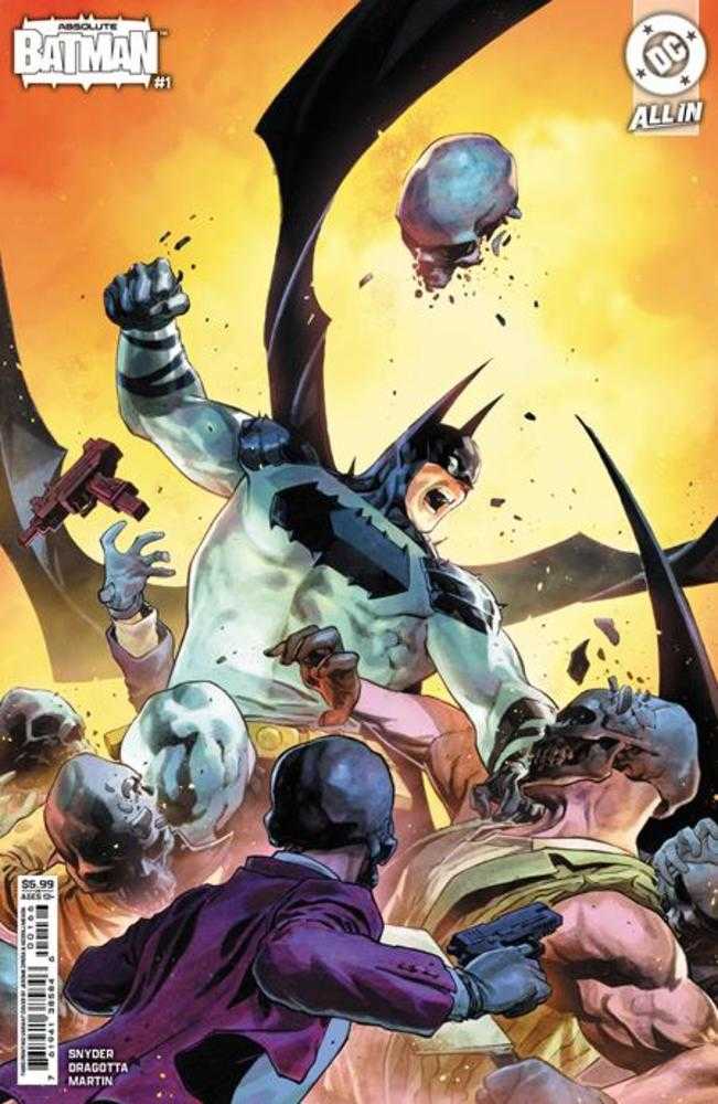 Absolute Batman #1 3rd Print Cover B Jerome Opena Card Stock Variant | Dragon's Lair Comics and Fantasy Houston TX