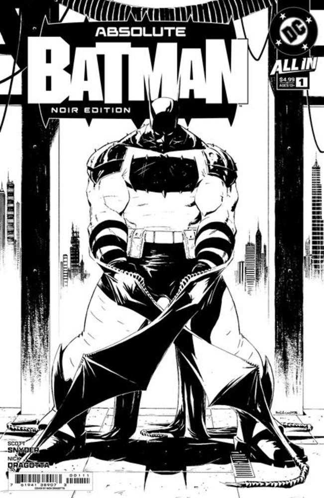 Absolute Batman Noir Edition #1 (One Shot) Cover A Nick Dragotta | Dragon's Lair Comics and Fantasy Houston TX