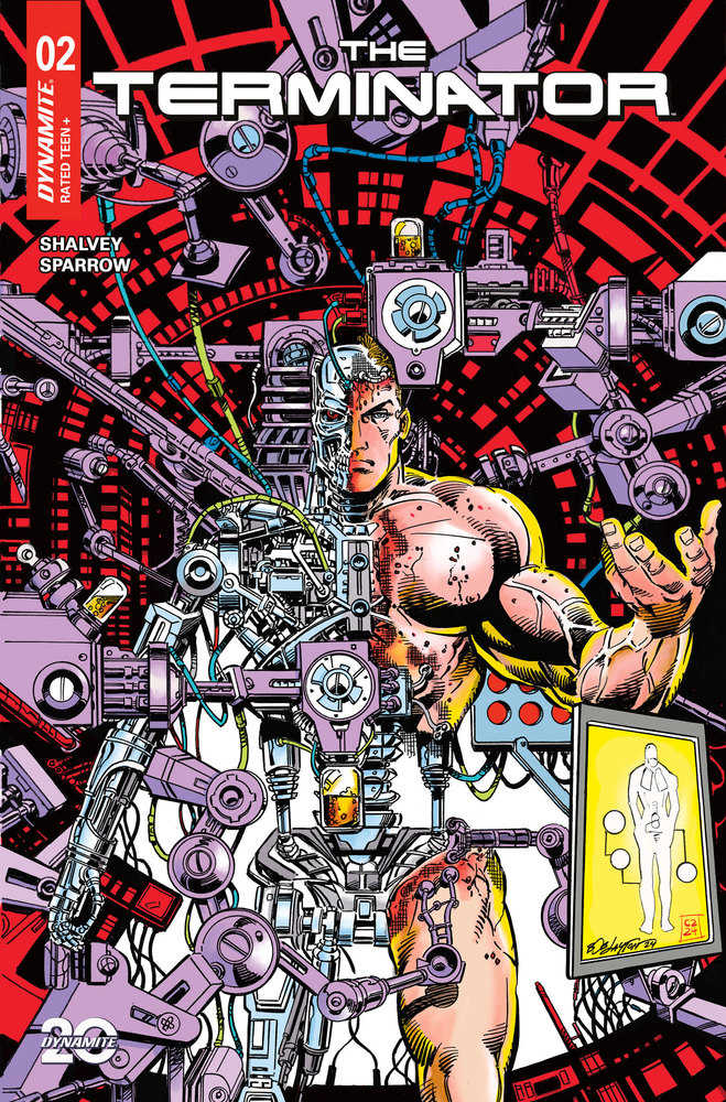 Terminator #2 Cover P Foc Layton Original | Dragon's Lair Comics and Fantasy Houston TX