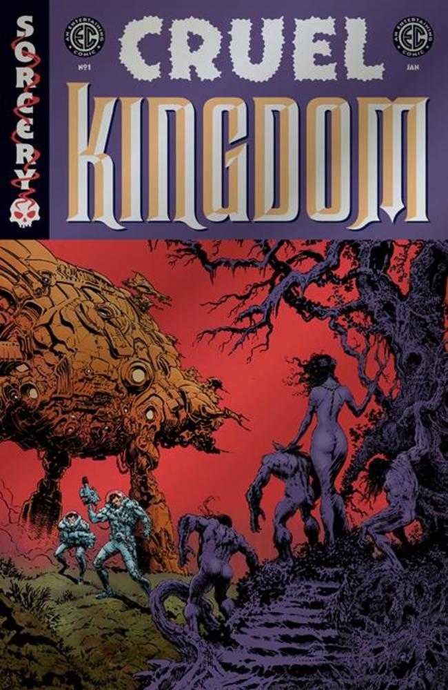 EC Cruel Kingdom #1 Cover D Sharp Silver Foil | Dragon's Lair Comics and Fantasy Houston TX