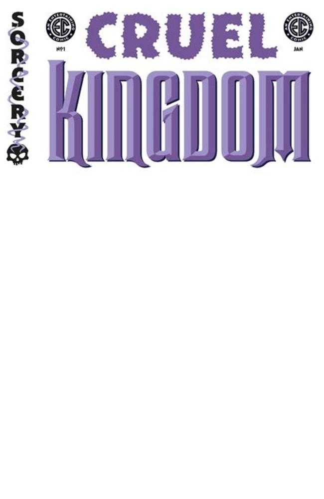 EC Cruel Kingdom #1 Cover E Blank Sketch | Dragon's Lair Comics and Fantasy Houston TX