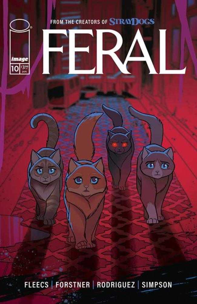 Feral #10 Cover A Tony Fleecs & Trish Forstner | Dragon's Lair Comics and Fantasy Houston TX