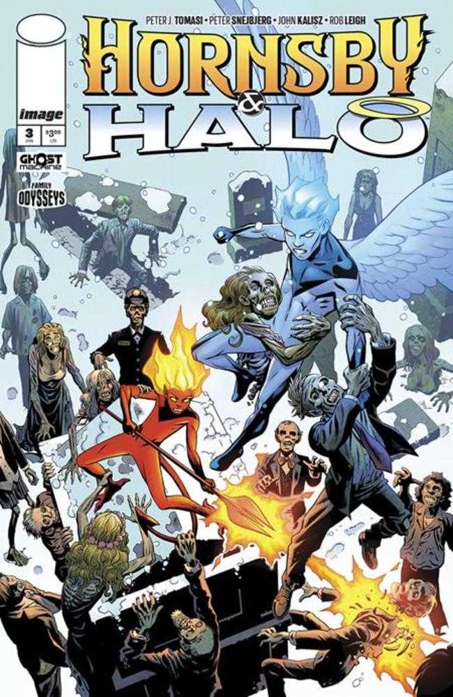 Hornsby & Halo #3 Cover A Peter Snejbjerg & John Kalisz | Dragon's Lair Comics and Fantasy Houston TX