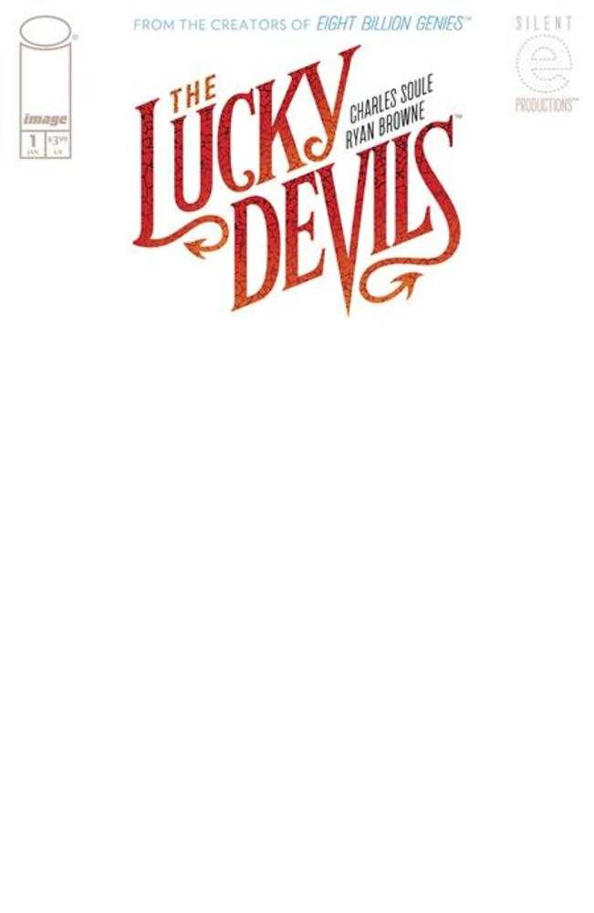 Lucky Devils #1 (Of 9) Cover C Blank Sketch Variant (Mature) | Dragon's Lair Comics and Fantasy Houston TX