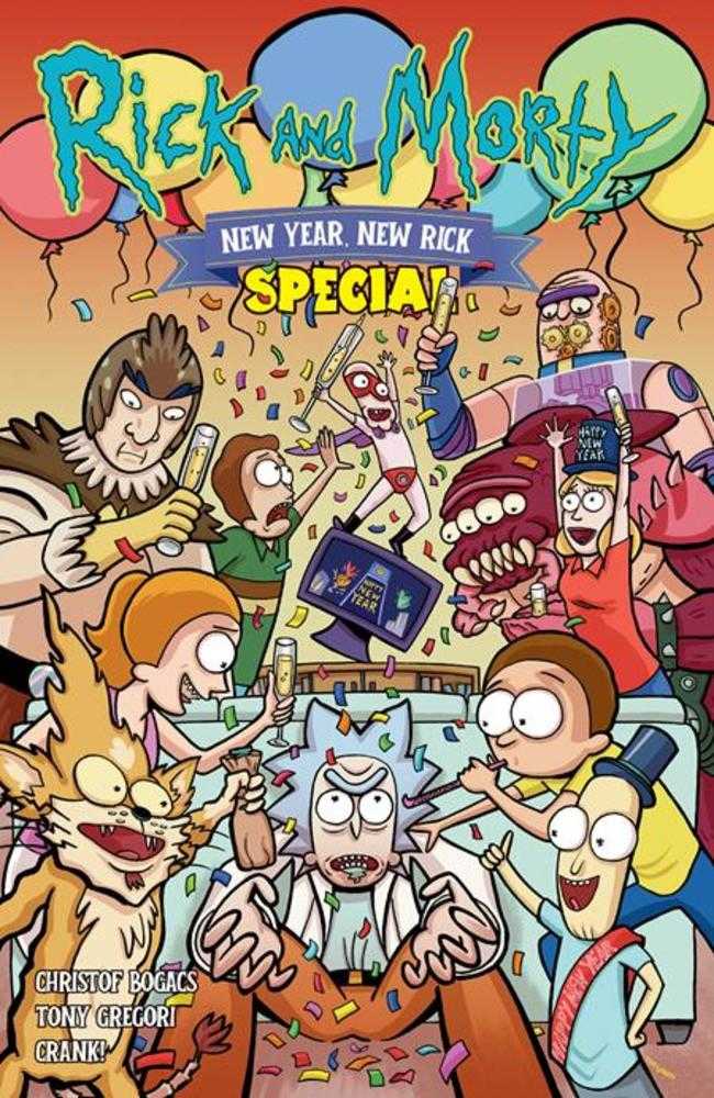 Rick And Morty New Year New Rick Special #1 Cover A (Mature) | Dragon's Lair Comics and Fantasy Houston TX