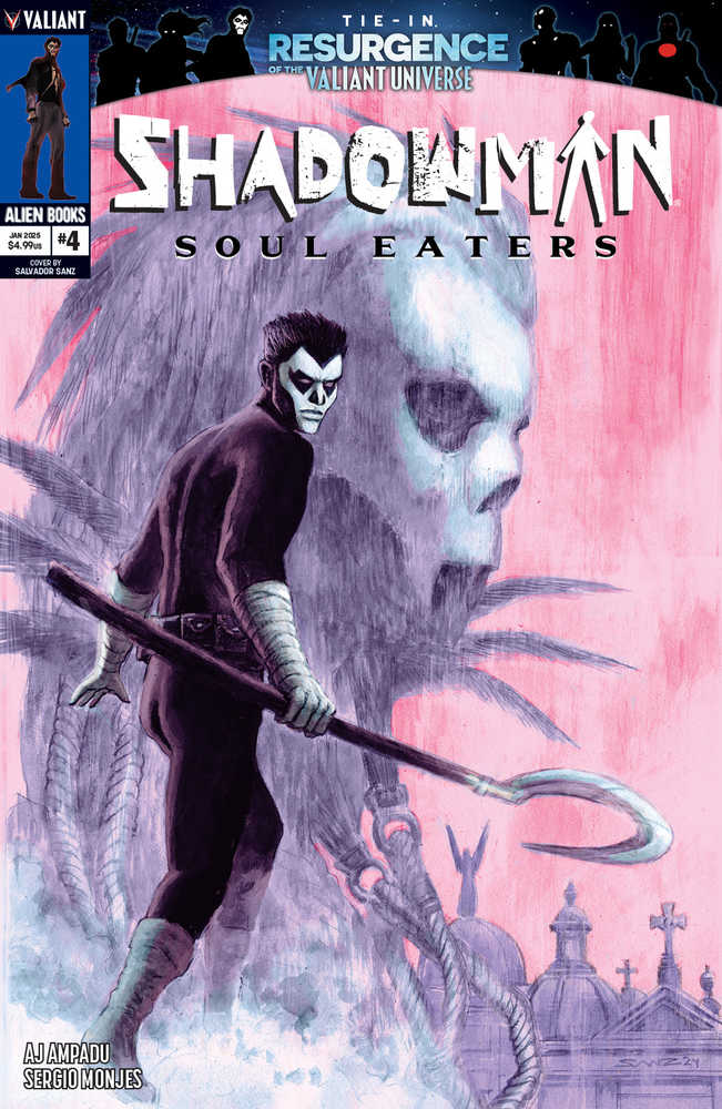 Shadowman Soul Eaters #4 (Of 4) Cover A Sanz | Dragon's Lair Comics and Fantasy Houston TX