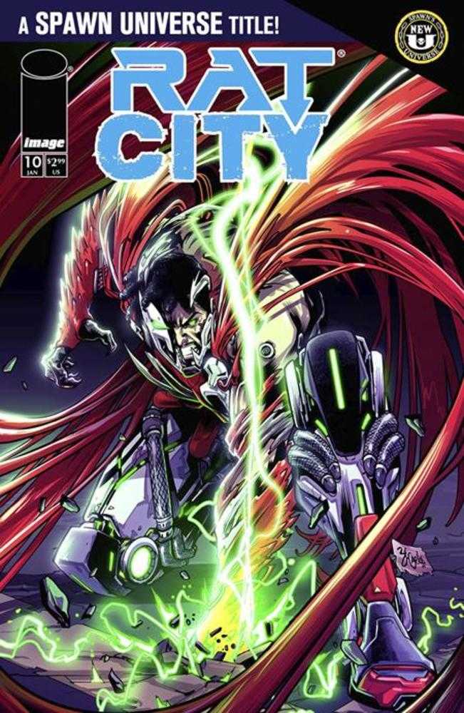 Spawn Rat City #10 Cover A Ze Carlos | Dragon's Lair Comics and Fantasy Houston TX