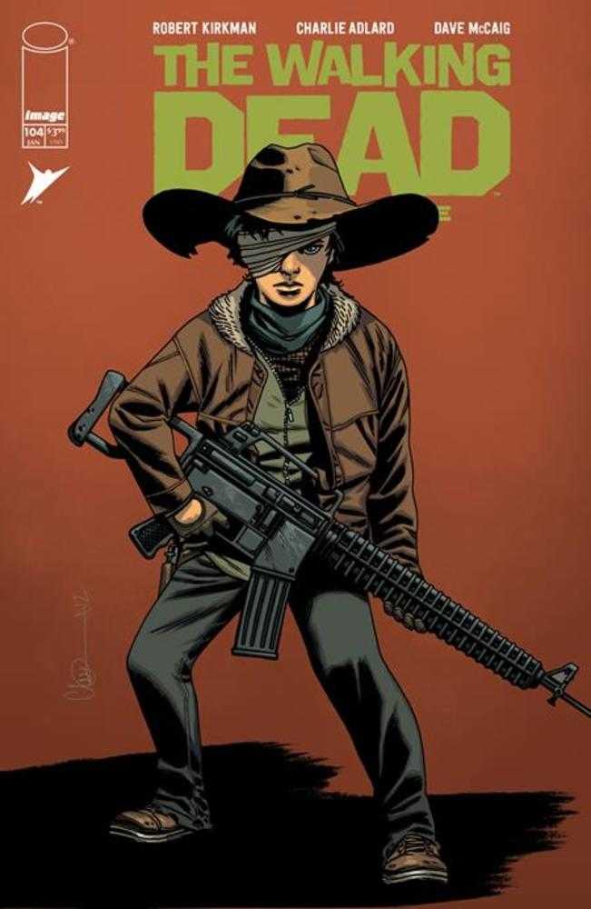 Walking Dead Deluxe #104 Cover B Charlie Adlard & Dave Mccaig Variant (Mature) | Dragon's Lair Comics and Fantasy Houston TX