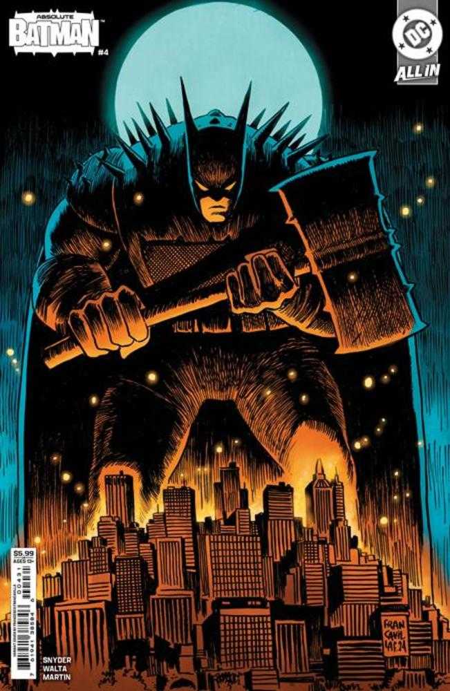 Absolute Batman #4 Cover C Francesco Francavilla Card Stock Variant | Dragon's Lair Comics and Fantasy Houston TX