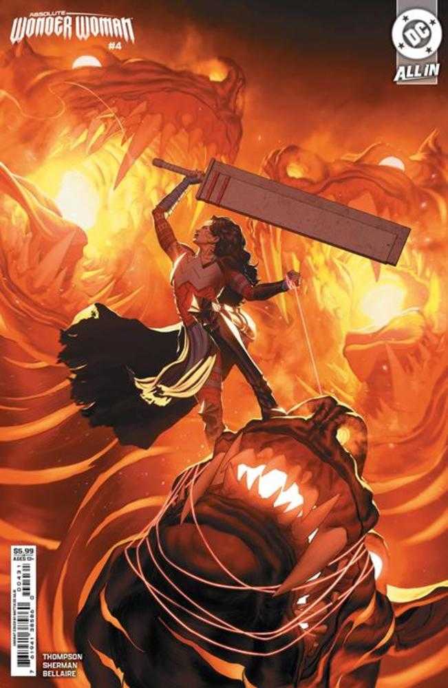 Absolute Wonder Woman #4 Cover C Mattia De Iulis Card Stock Variant | Dragon's Lair Comics and Fantasy Houston TX