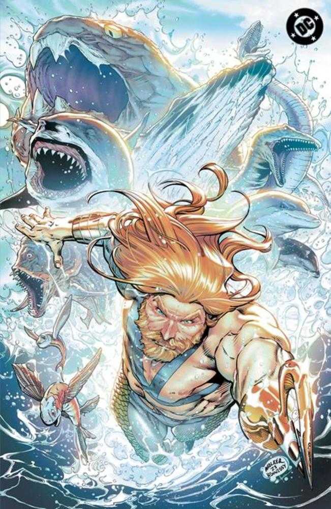 Aquaman #1 Cover D Brad Walker Deep Sea Spot Gloss Foil Variant | Dragon's Lair Comics and Fantasy Houston TX