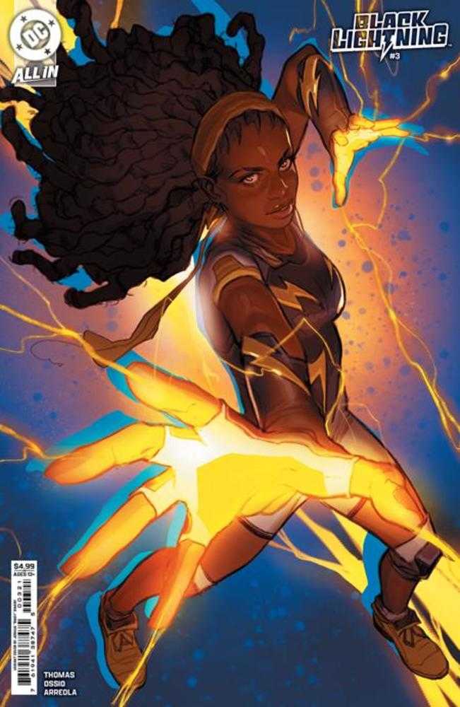 Black Lightning #3 Cover B Joshua Sway Swaby Card Stock Variant | Dragon's Lair Comics and Fantasy Houston TX