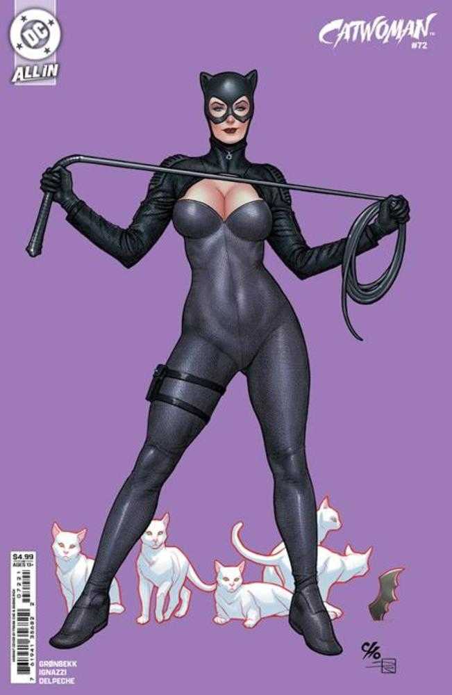 Catwoman #72 Cover B Frank Cho Card Stock Variant | Dragon's Lair Comics and Fantasy Houston TX