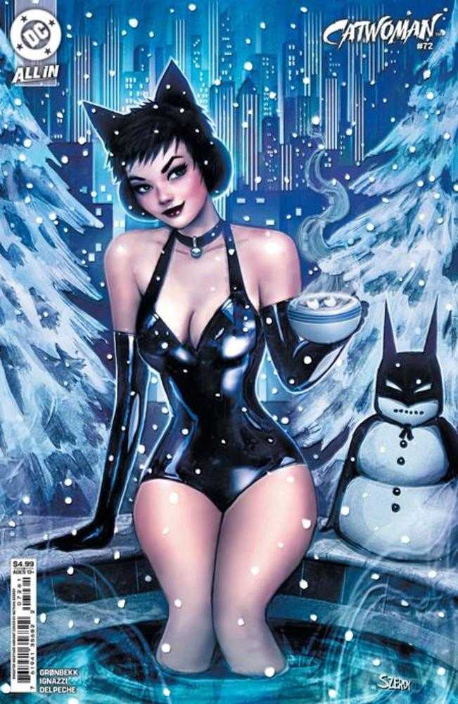 Catwoman #72 Cover D Nathan Szerdy Sweater Weather Card Stock Variant | Dragon's Lair Comics and Fantasy Houston TX