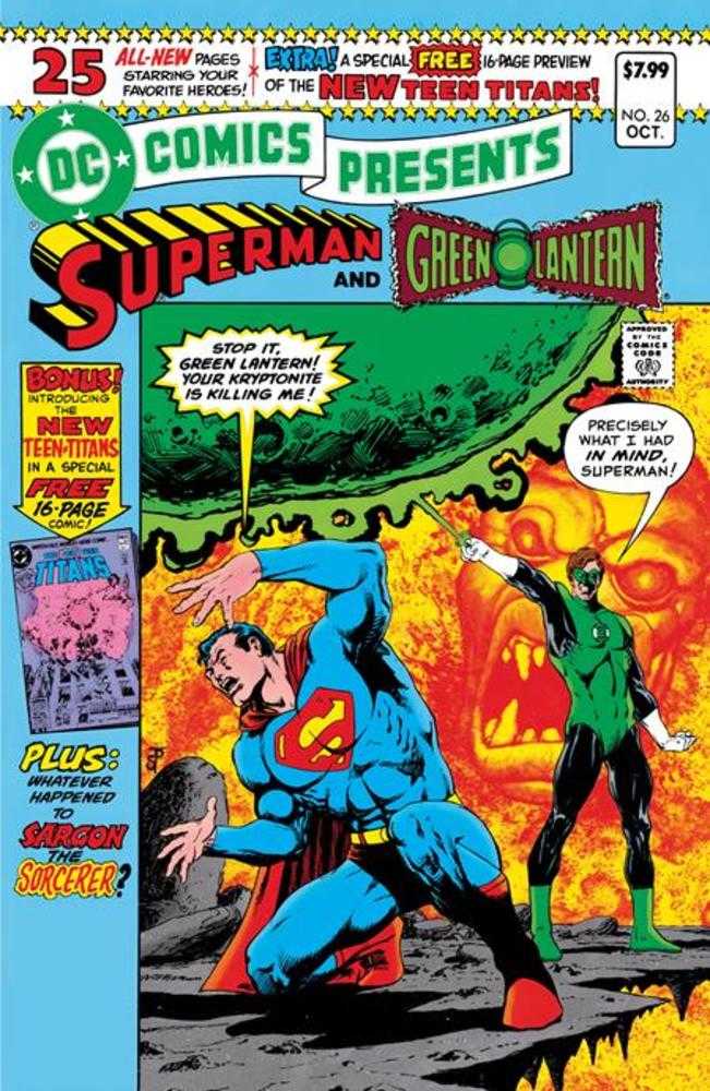 DC Comics Presents #26 Facsimile Edition Cover B Jim Starlin Foil Variant | Dragon's Lair Comics and Fantasy Houston TX