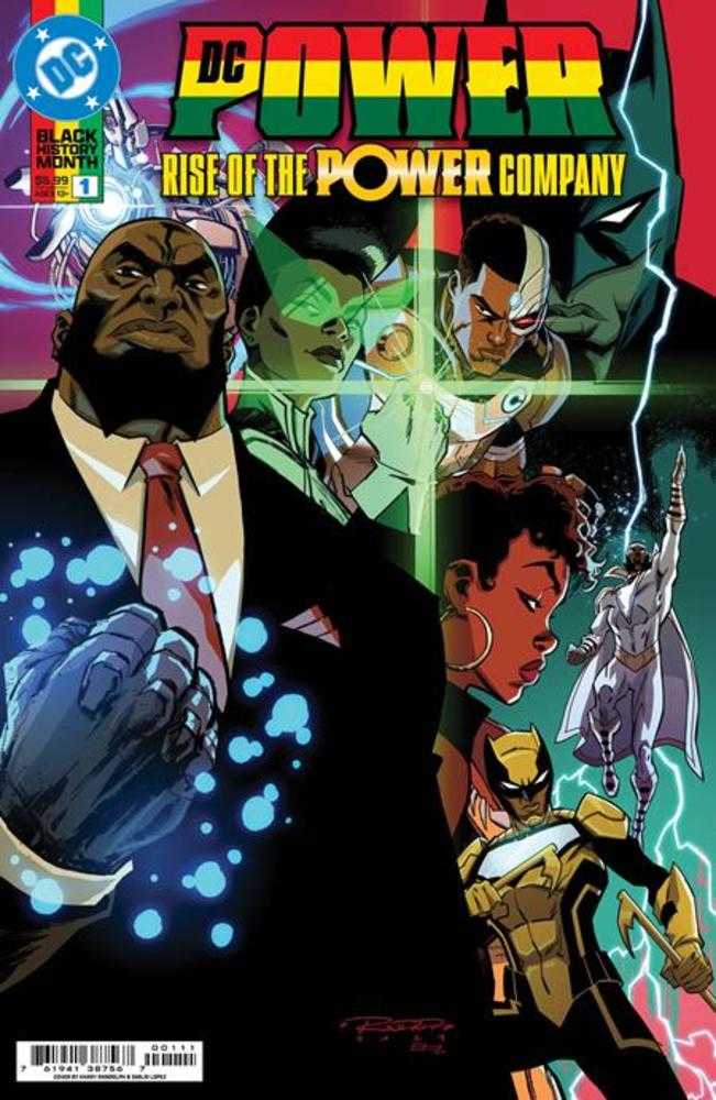 DC Power Rise Of The Power Company #1 (One Shot) Cover A Khary Randolph | Dragon's Lair Comics and Fantasy Houston TX