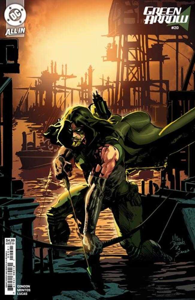 Green Arrow #20 Cover B Mike Deodato Jr Card Stock Variant | Dragon's Lair Comics and Fantasy Houston TX