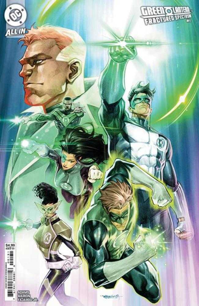 Green Lantern Fractured Spectrum #1 (One Shot) Cover B Stephen Segovia Card Stock Variant | Dragon's Lair Comics and Fantasy Houston TX