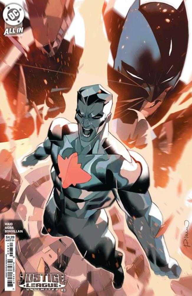 Justice League Unlimited #3 Cover B Simone Di Meo Card Stock Variant | Dragon's Lair Comics and Fantasy Houston TX