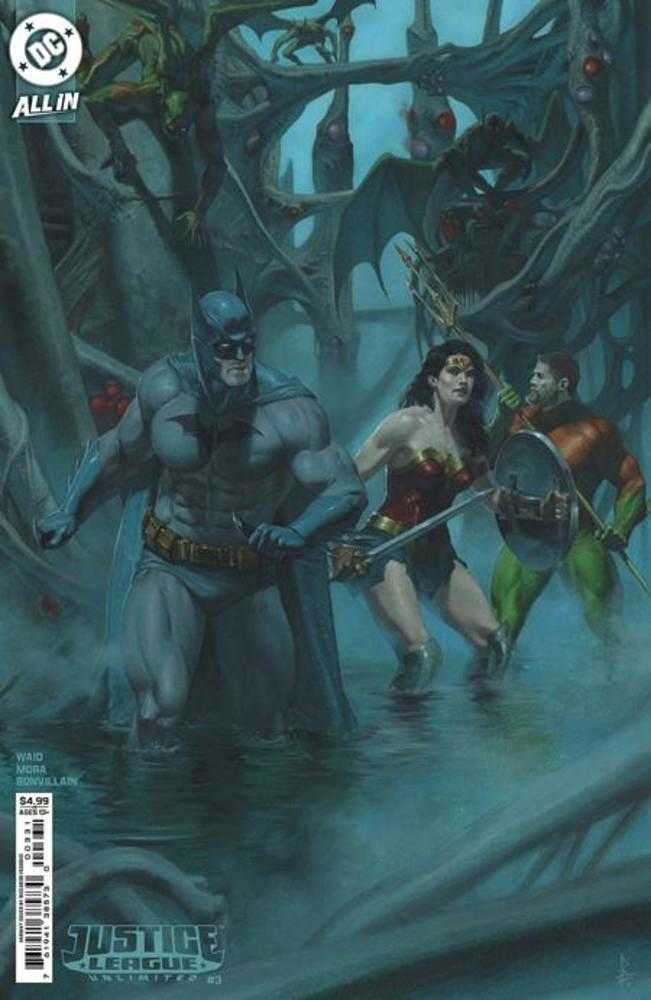 Justice League Unlimited #3 Cover D Riccardo Federici Card Stock Variant | Dragon's Lair Comics and Fantasy Houston TX