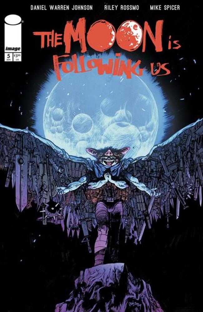 The Moon Is Following Us #5 (Of 10) Cover B Daniel Warren Johnson & Mike Spicer Variant | Dragon's Lair Comics and Fantasy Houston TX